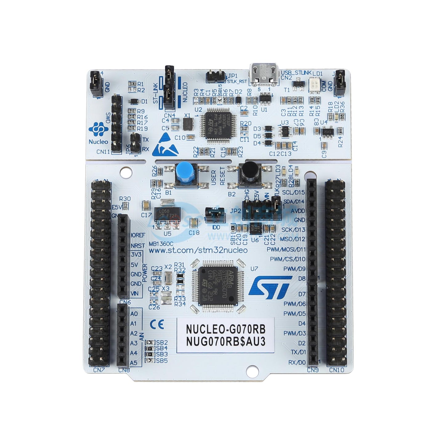 Bo mạch phát triển NUCLEO-G070RB ST - Techcore Việt Nam