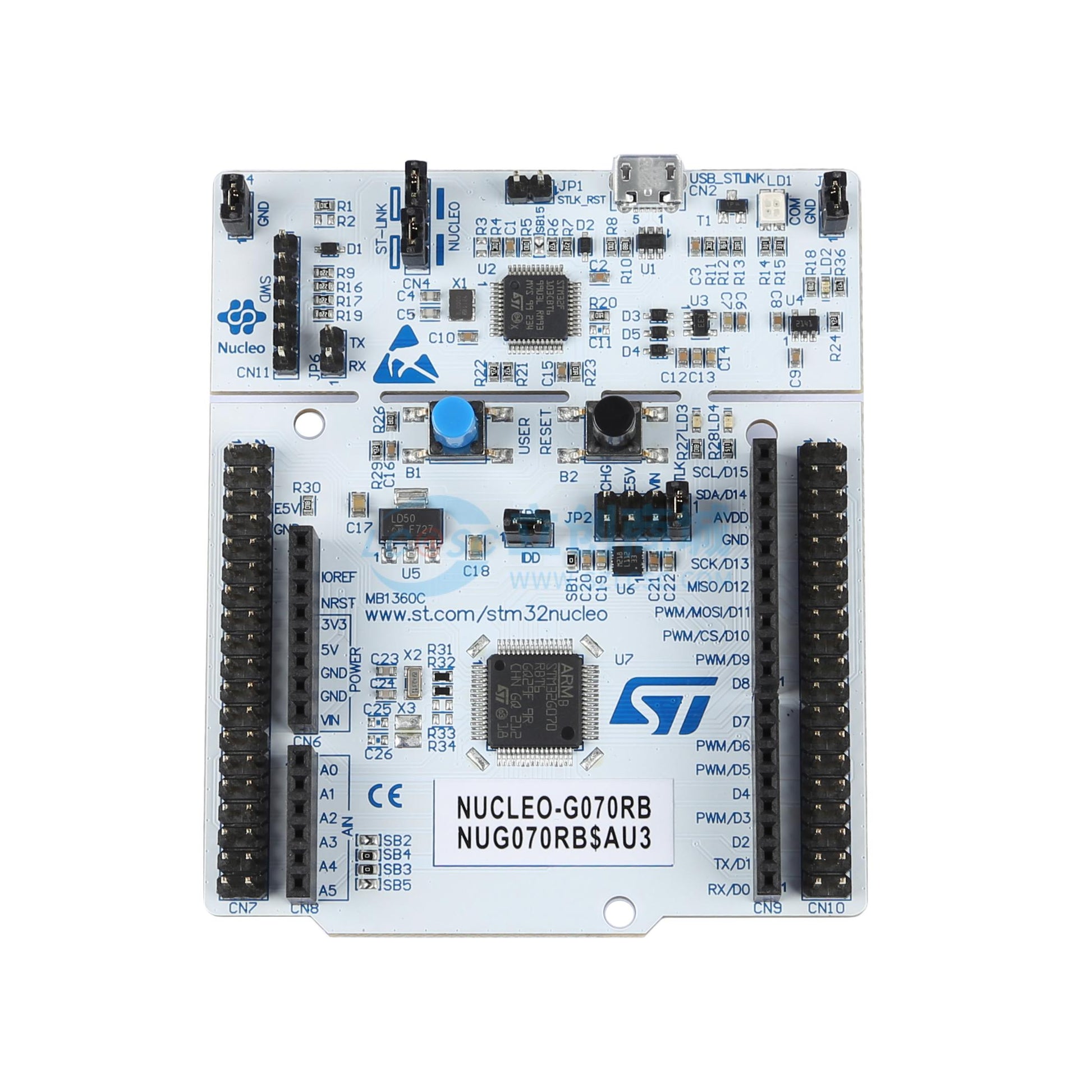 Bo mạch phát triển NUCLEO-G070RB ST - Techcore Việt Nam