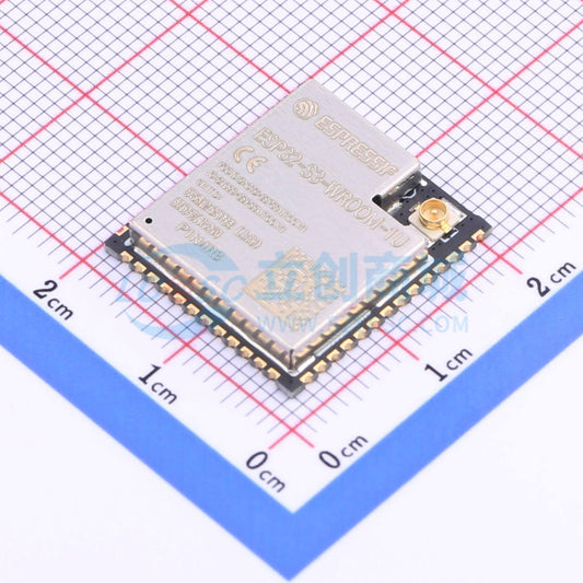 Module WiFi ESP32-S3-WROOM-1U-N4R8 ESPRESSIF SMD 19.2x18mm 2.4GHz - Techcore Việt Nam