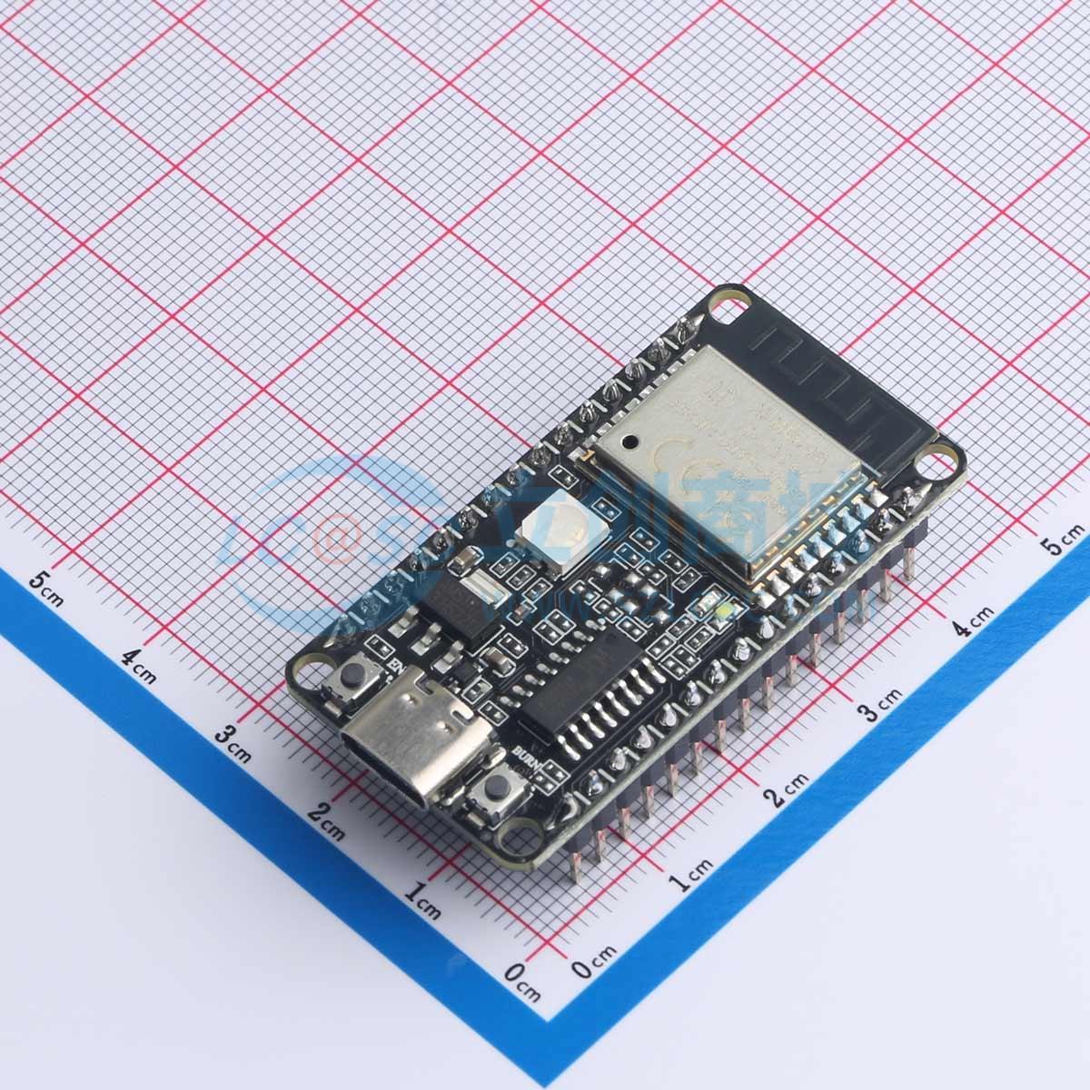 Module WiFi Ai-M62-13-Kit Ai-Thinker Xuyên lỗ 49.7x25.4mm 2.97V~3.6V - Techcore Việt Nam