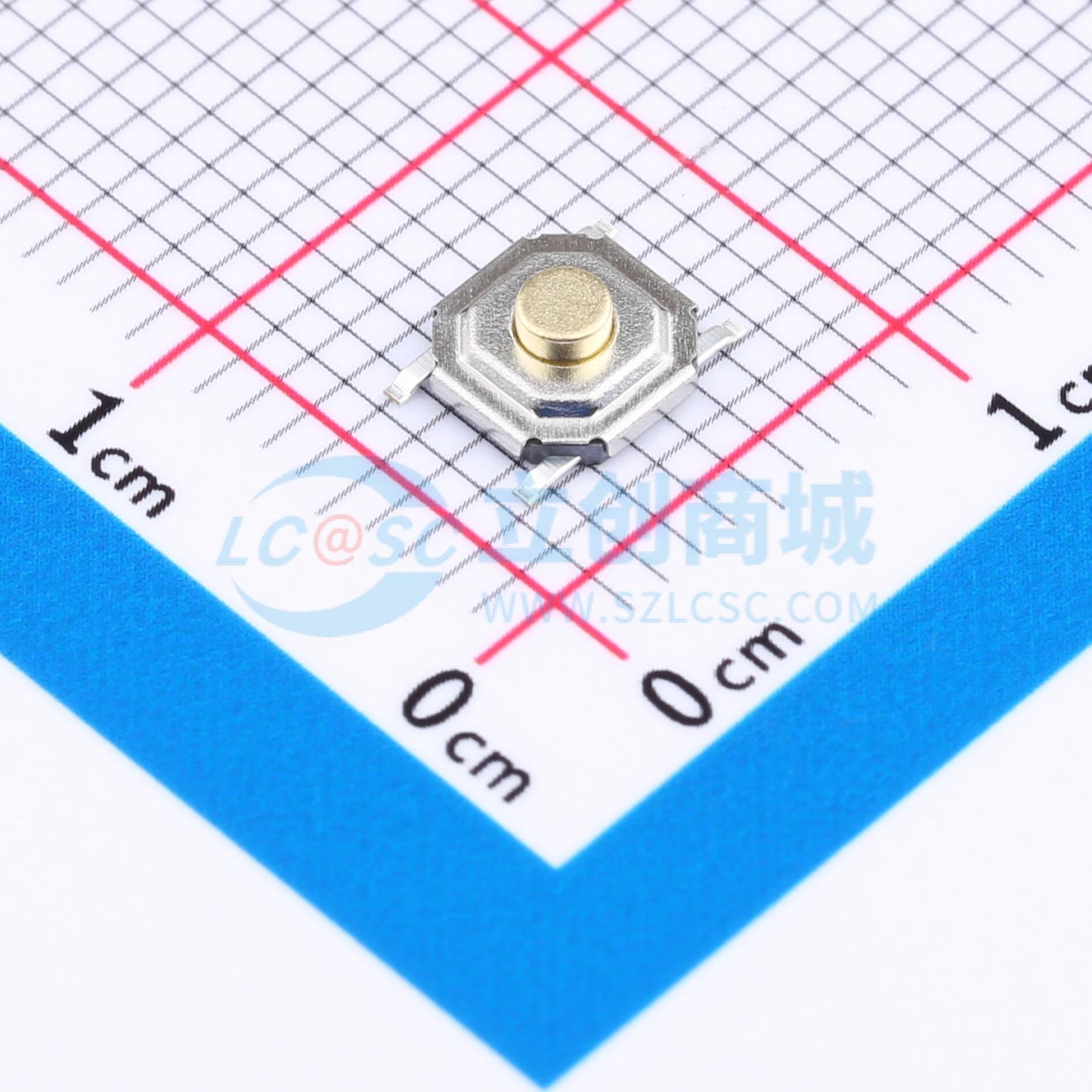 Linh kiện điện tử TS5220A 160gf 025 SMD-4P,5.2x5.2mm - Techcore Việt Nam