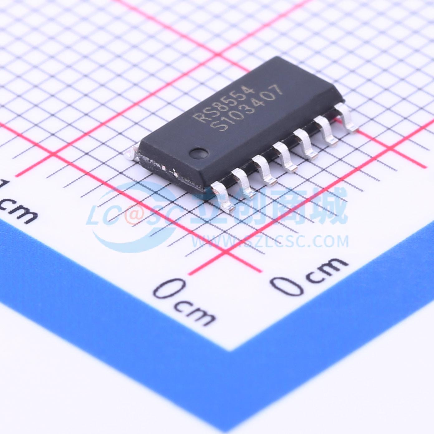 IC Khuếch Đại Thuật Toán Chính Xác RS8554XP RUNIC SOIC-14 4 kênh 2.7–5.5 V 4.5 MHz - Techcore Việt Nam