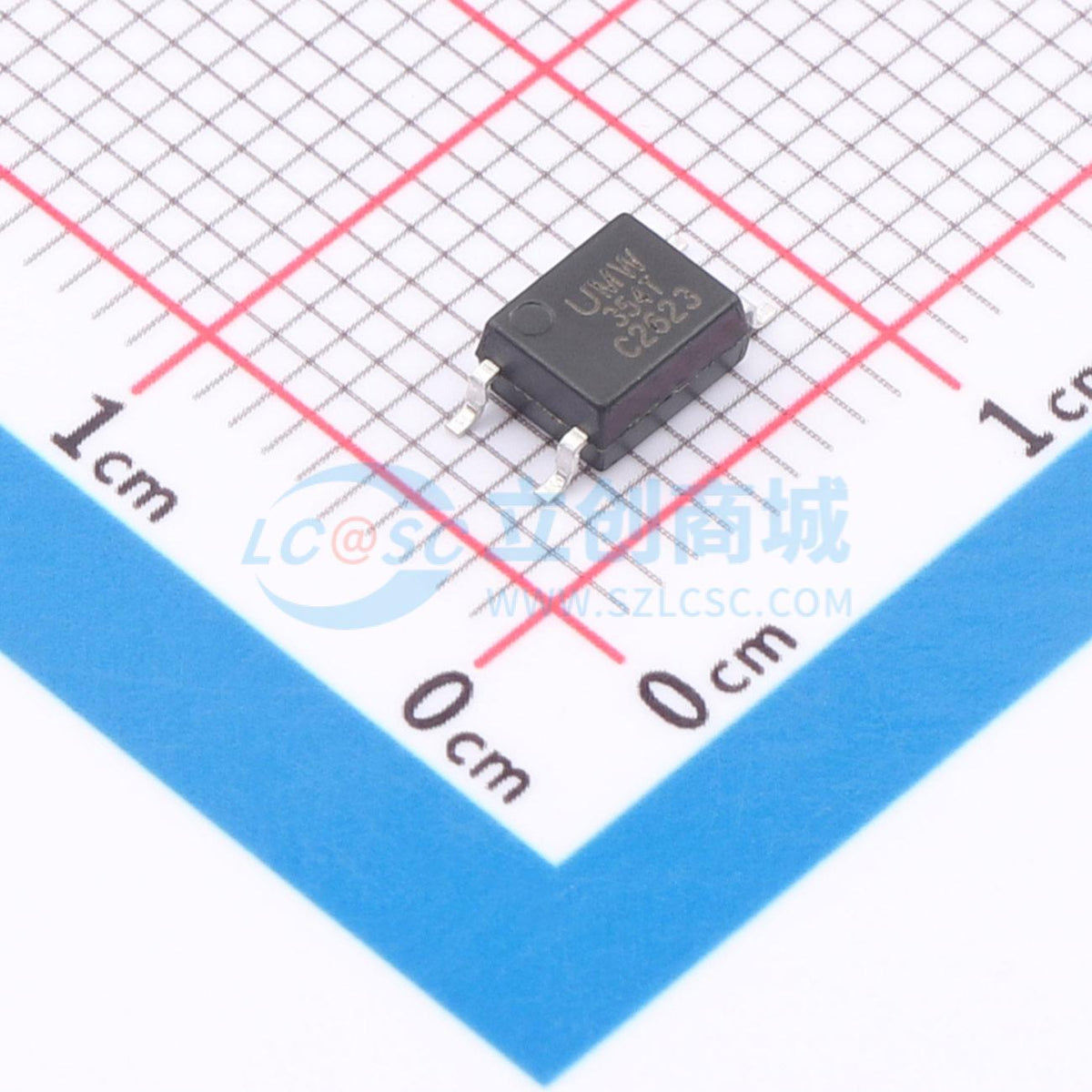 Optocoupler transistor LTV-354T UMW SOP-4-2.54mm 1.24V - Techcore Việt Nam