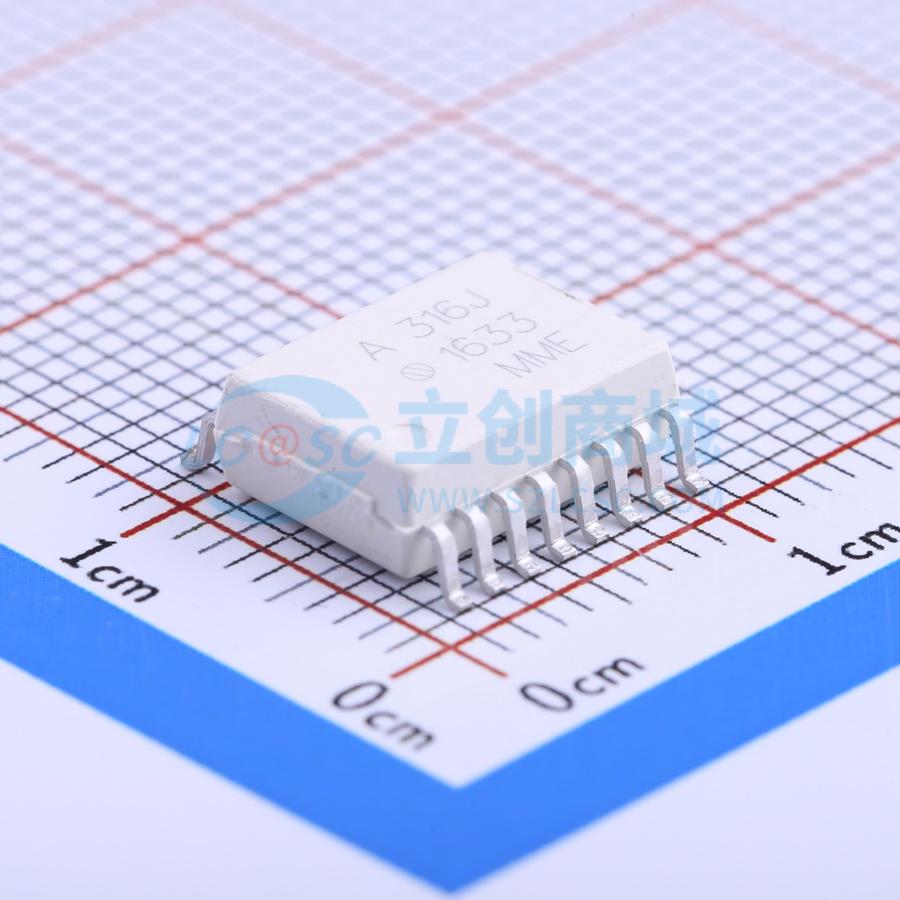Optocoupler logic HCPL-316J-500E Broadcom - Techcore Việt Nam