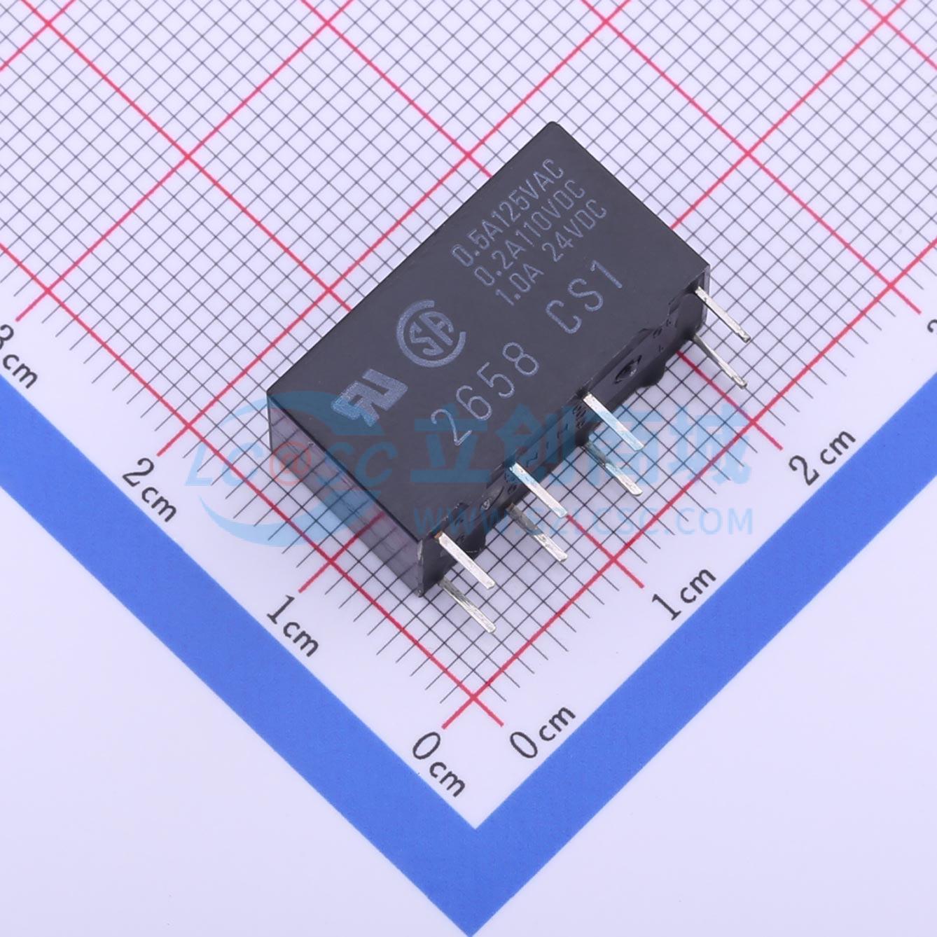 Rơ-le điện tử G5V-2-H1 DC48 OMRON 48V DIP,20.5x10.1mm - Techcore Việt Nam