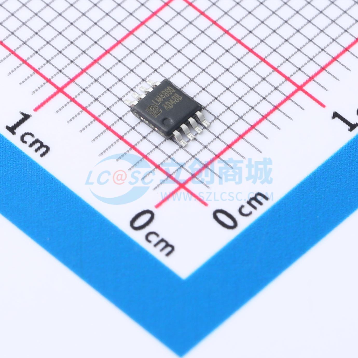 IC Khuếch Đại Công Suất Âm Thanh LM4890SS IDCHIP MSOP-8 1 KHz Class AB 1.3 W × 1 @ 8Ω - Techcore Việt Nam