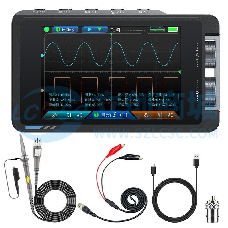 Máy hiện sóng DS215H FNIRSI Độ chính xác cao Dùng Cho Đo Kiểm Điện Tử - Techcore Việt Nam
