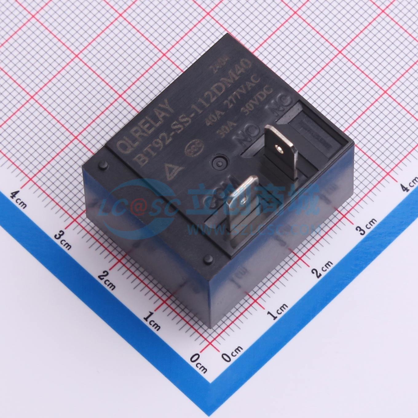 Rơ-le điện tử BT92-SS-112DM40 QLRELAY 12V THT,30.5x27.4mm - Techcore Việt Nam