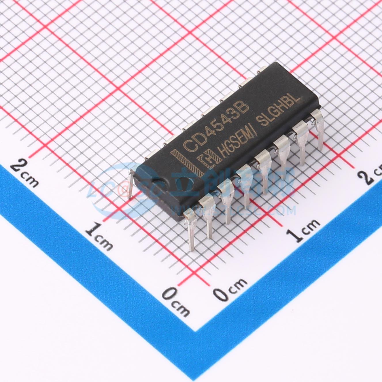 IC điều khiển LCD CD4543BE HGSEMI DIP-16 1V - Techcore Việt Nam