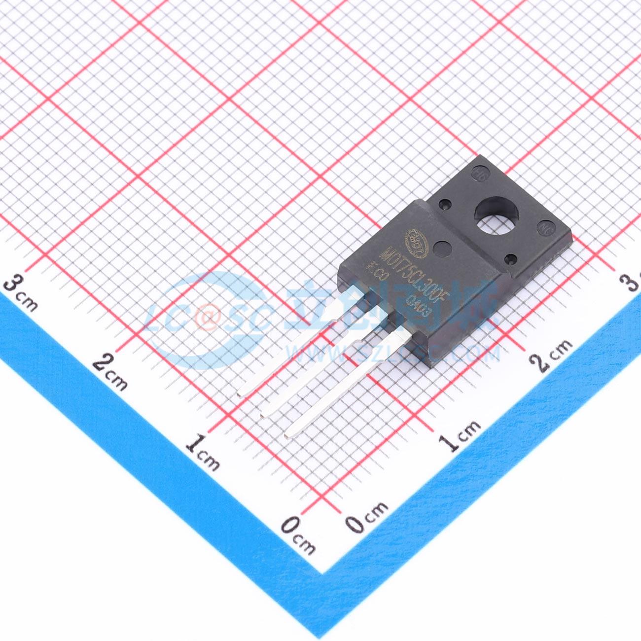 MOSFET SiC MOT75CL300F TO-220F 750V - Techcore Việt Nam