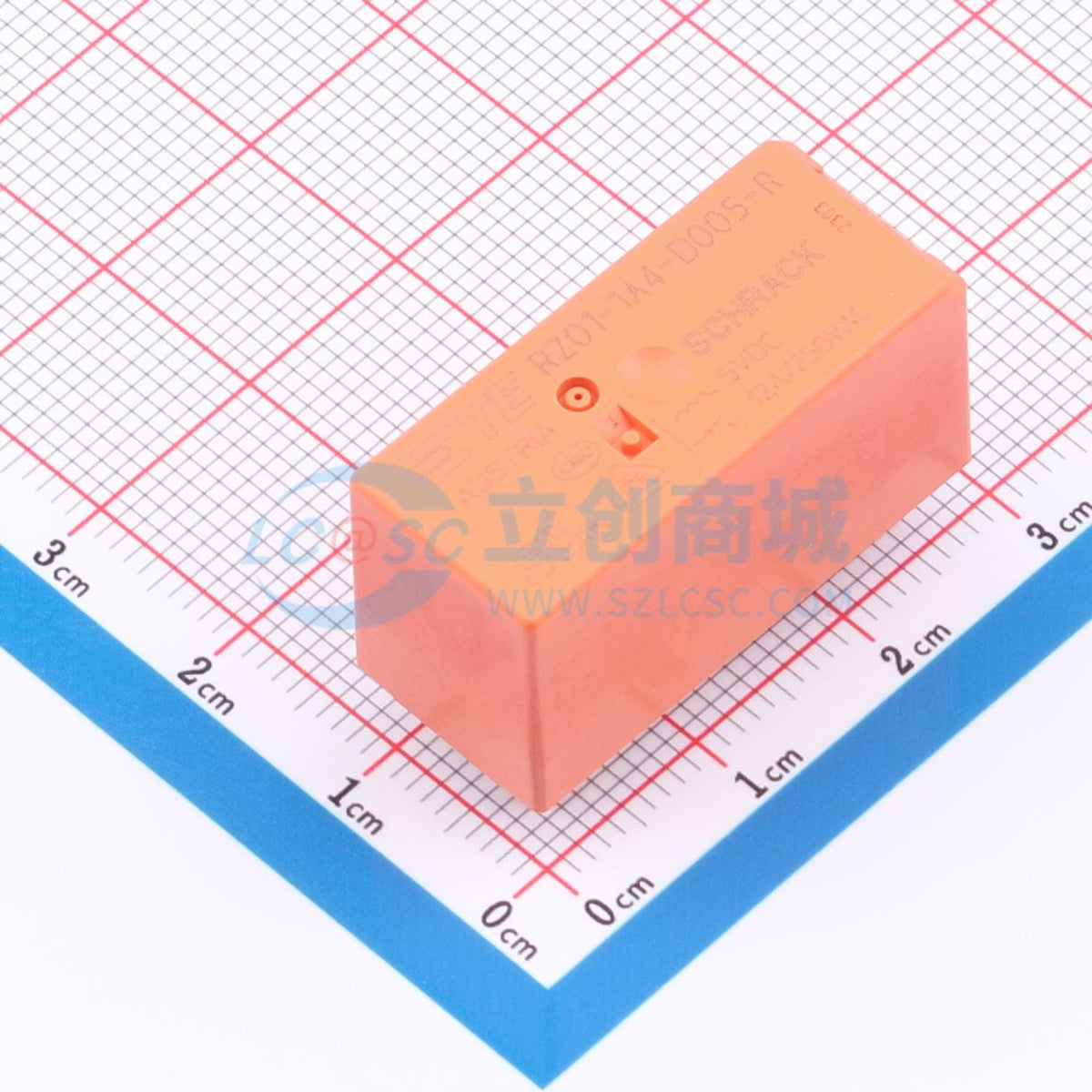 Rơ-le điện tử RZ01-1A4-D005-R TE Connectivity 5V THT,12.7x29mm - Techcore Việt Nam