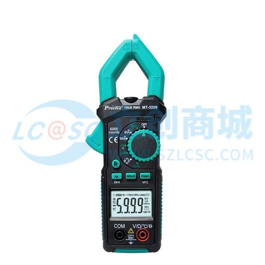 Ampe kìm MT-3209-C Pro'sKit NCV VFC True RMS Dùng Cho Đo Kiểm Điện Tử - Techcore Việt Nam