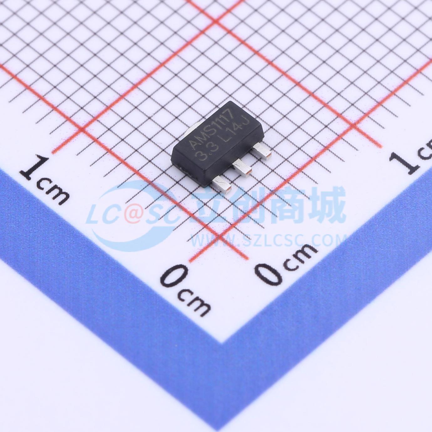 Linh kiện điện tử AMS1117-3.3V MSKSEMI SOT-89 - Techcore Việt Nam