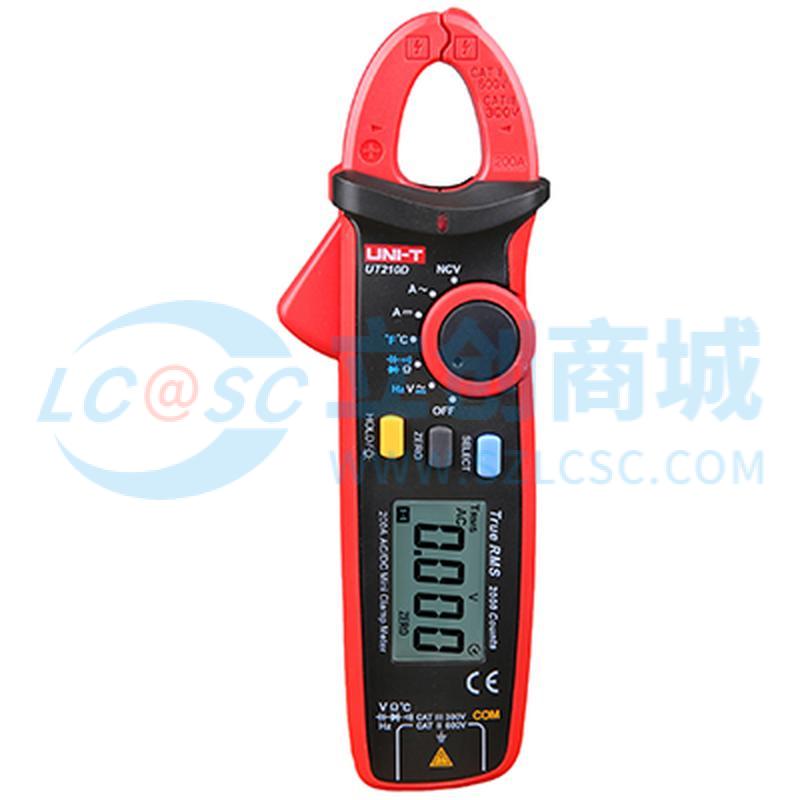 Ampe kìm UT210D UNI-T NCV True RMS Dùng Cho Đo Kiểm Điện Tử - Techcore Việt Nam