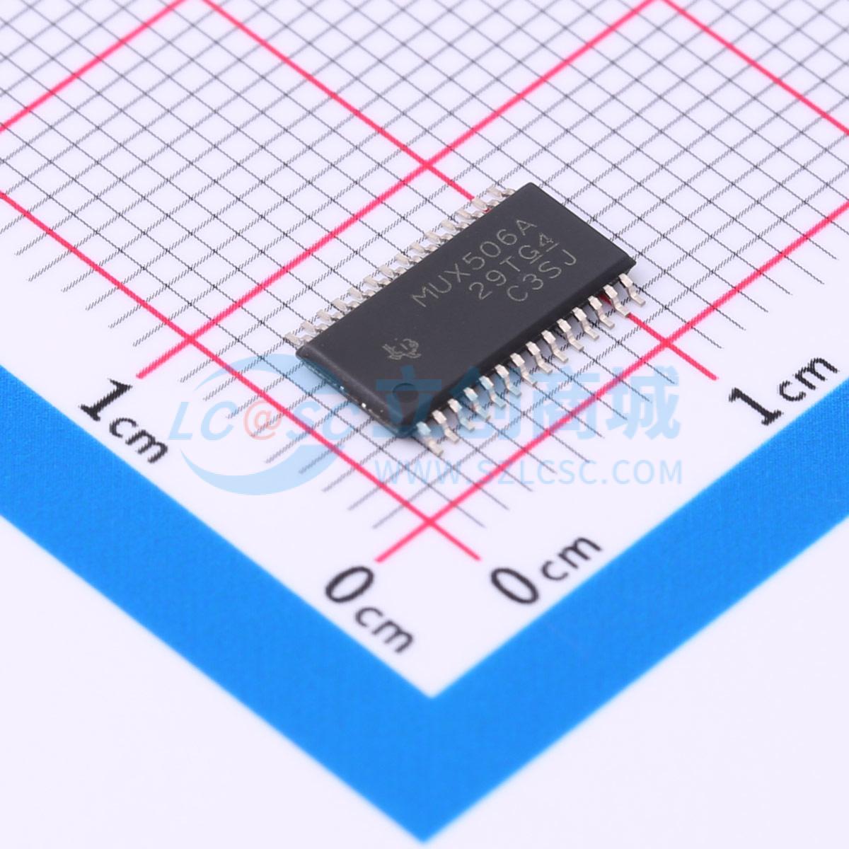 Linh kiện điện tử MUX506IPWR Texas Instruments TSSOP-28-175mil - Techcore Việt Nam