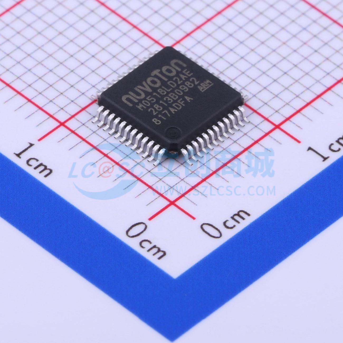 Vi điều khiển MCU M0518LD2AE NUVOTON LQFP-48(7x7) - Techcore Việt Nam