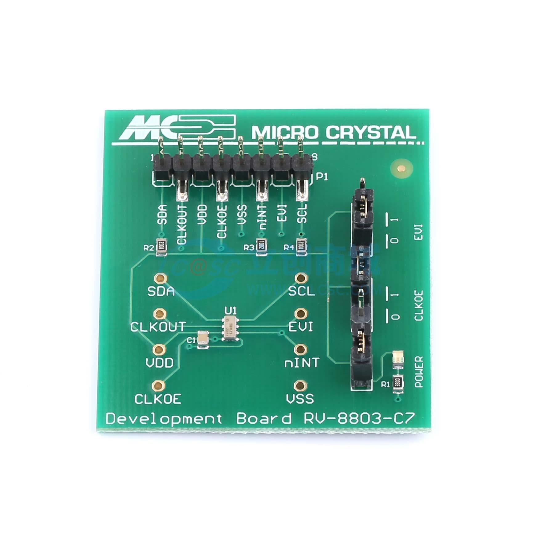 Bo mạch phát triển RV-8803-C7-ON-BOARD Micro Crystal - Techcore Việt Nam