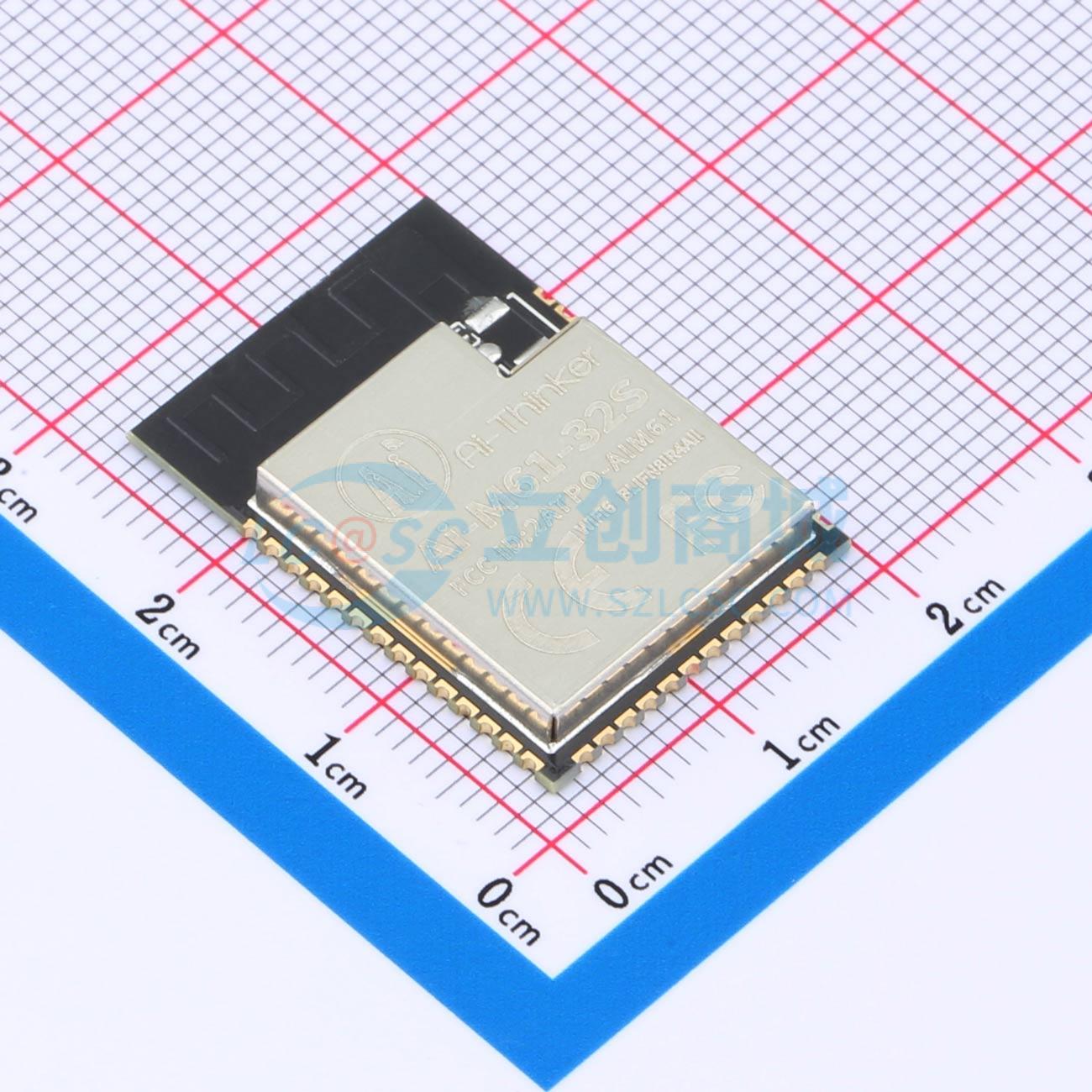 Module WiFi Ai-M61-32S(ALL) Ai-Thinker SMD 25.5x18mm 2.4GHz - Techcore Việt Nam