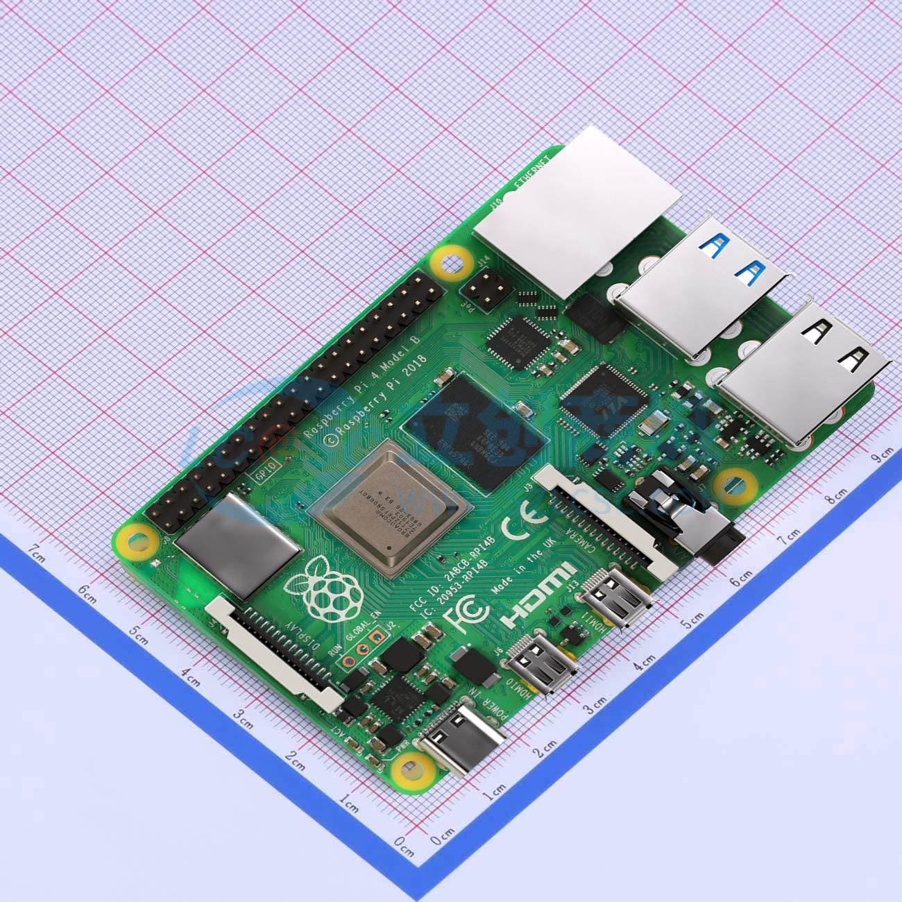 Bo mạch phát triển và công cụ phát triển Raspberry Pi 4 Model B,4GB 9 - Techcore Việt Nam