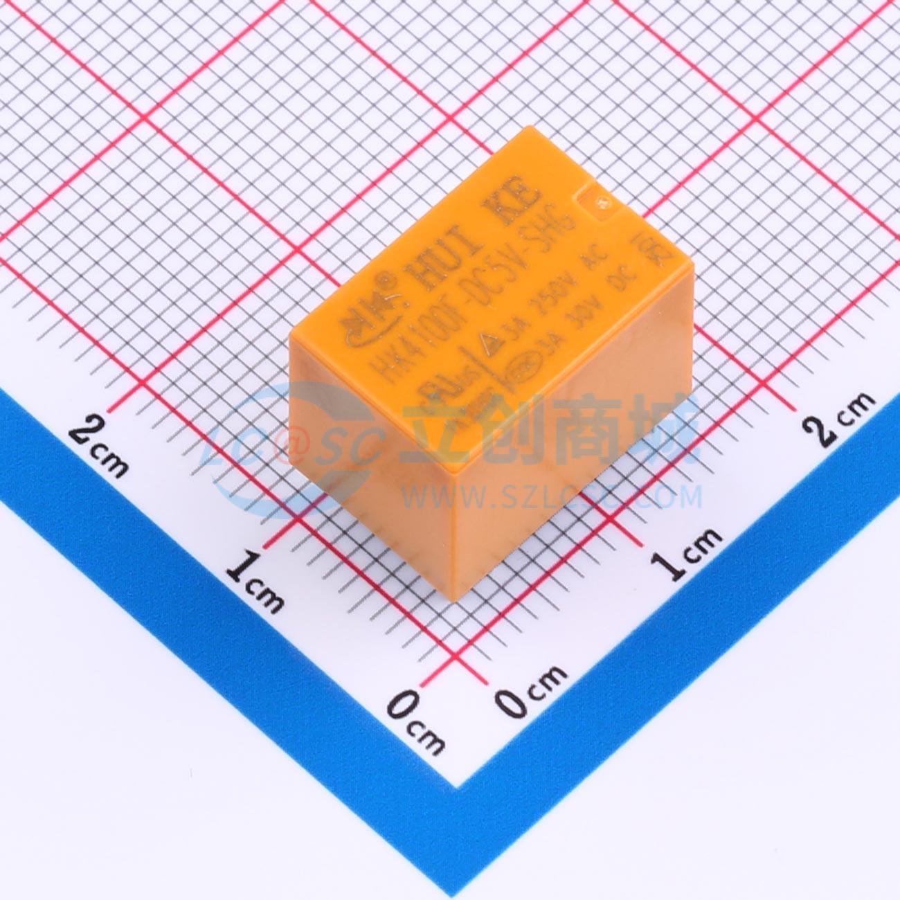 Relay Công Suất HK4100F-DC5V-SHG HUIKE DIP,14.5x10.5mm 5V - Techcore Việt Nam