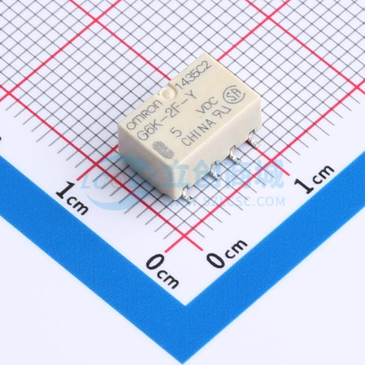 Rơ-le điện tử G6K-2F-Y-TR-5VDC OMRON 5V SMD,10x6.5mm - Techcore Việt Nam