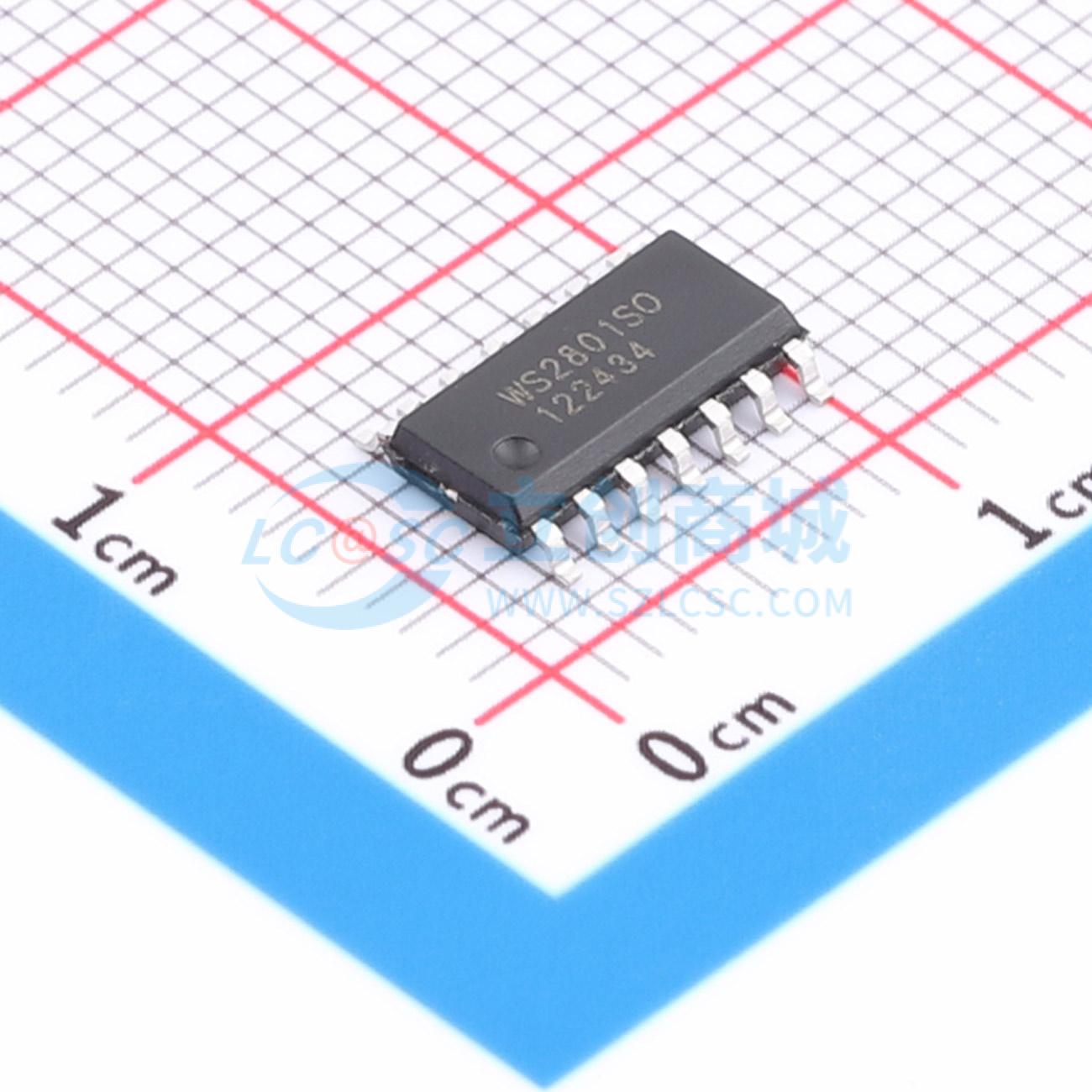 IC điều khiển LED WS2801S worldsemi SOP-14 1V - Techcore Việt Nam