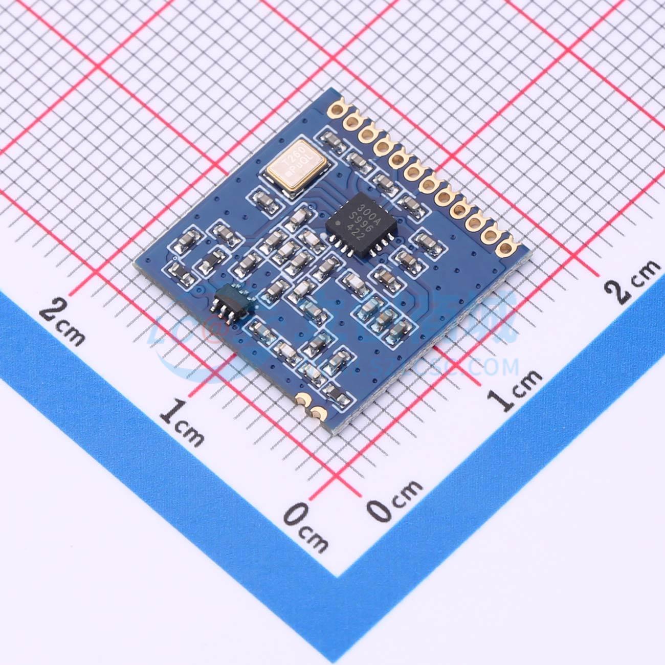 Module RF CMT2300ATR4-GC Silicontra SMD 16.8x16.6mm 433MHz - Techcore Việt Nam