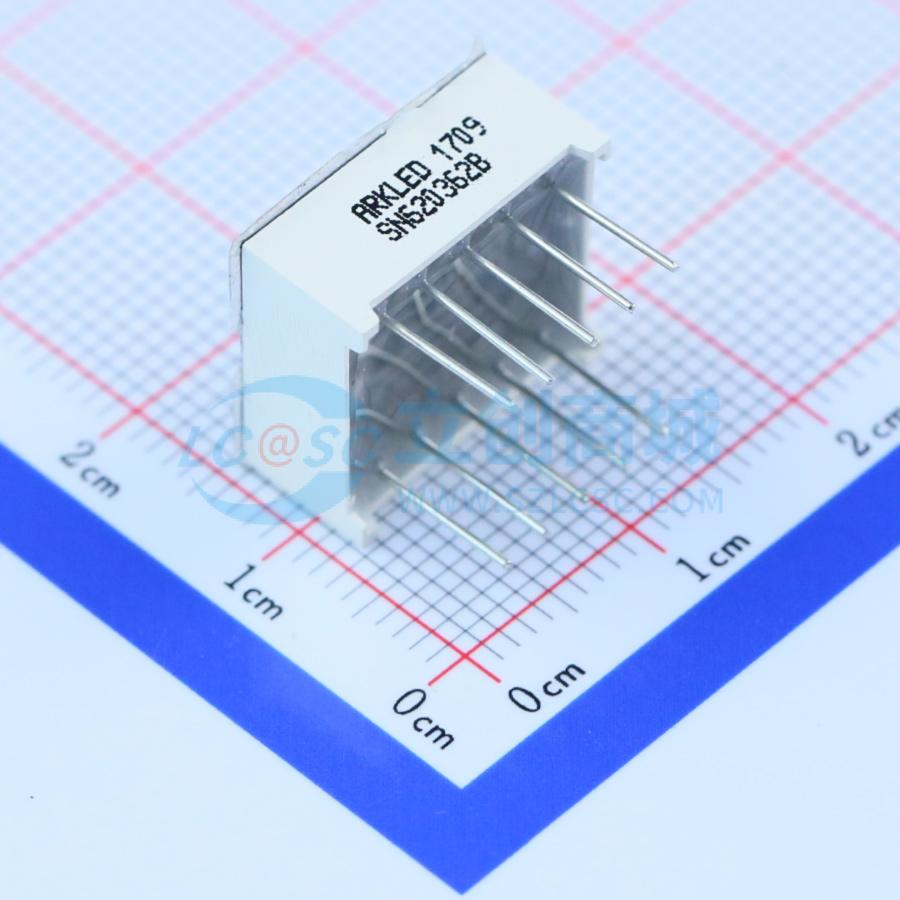 LED 7 đoạn SN620362B ARKLED Cathode chung - Techcore Việt Nam