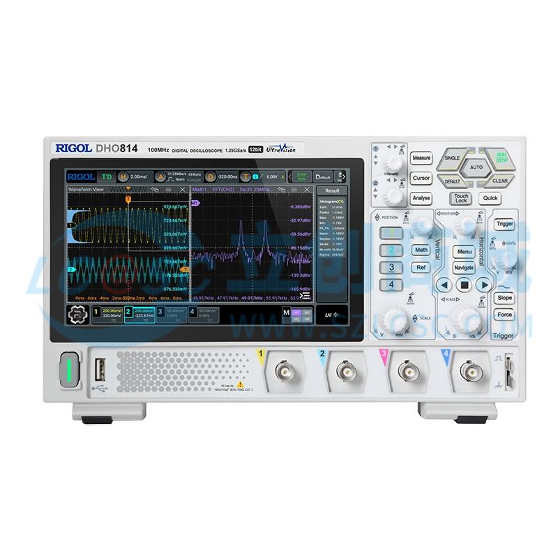 Máy hiện sóng DHO814 RIGOL 100MHz Phù hợp đo kiểm trong phòng lab - Techcore Việt Nam