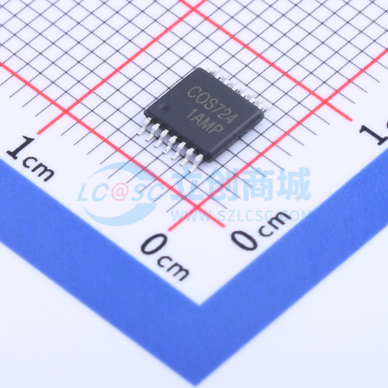 IC Khuếch Đại Thuật Toán COS724TR COSINE TSSOP-14 4 kênh Rail-to-Rail 10 MHz - Techcore Việt Nam
