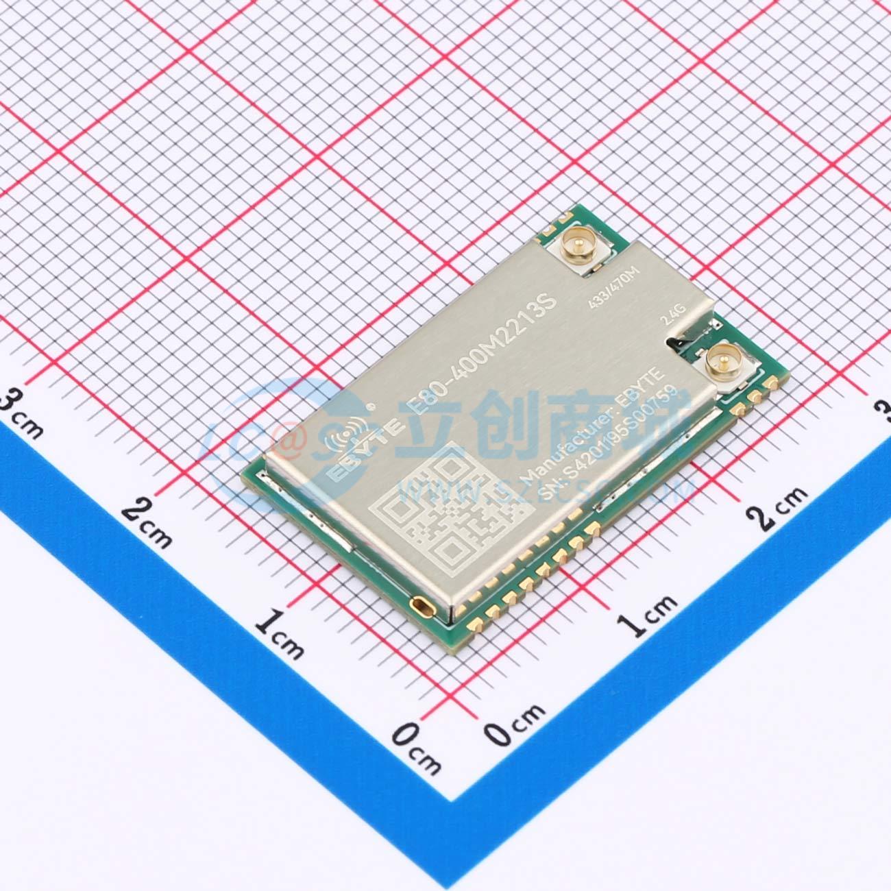 Module LoRa E80-400M2213S EBYTE SMD 26x16mm AES, LoRa - Techcore Việt Nam