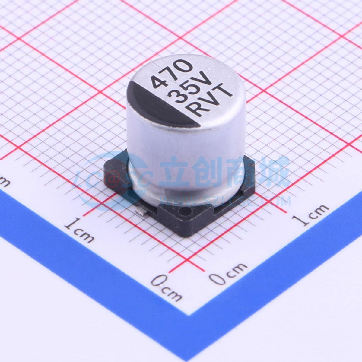 Linh kiện điện tử RVT1V471M1010 ROQANG SMD,D10xL10.2mm - Techcore Việt Nam