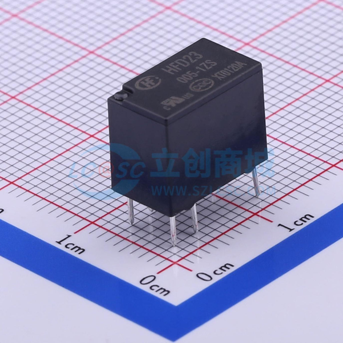 Rơ-le tín hiệu HFD23/005-1ZS HF 5V DIP,12.5x7.5mm - Techcore Việt Nam
