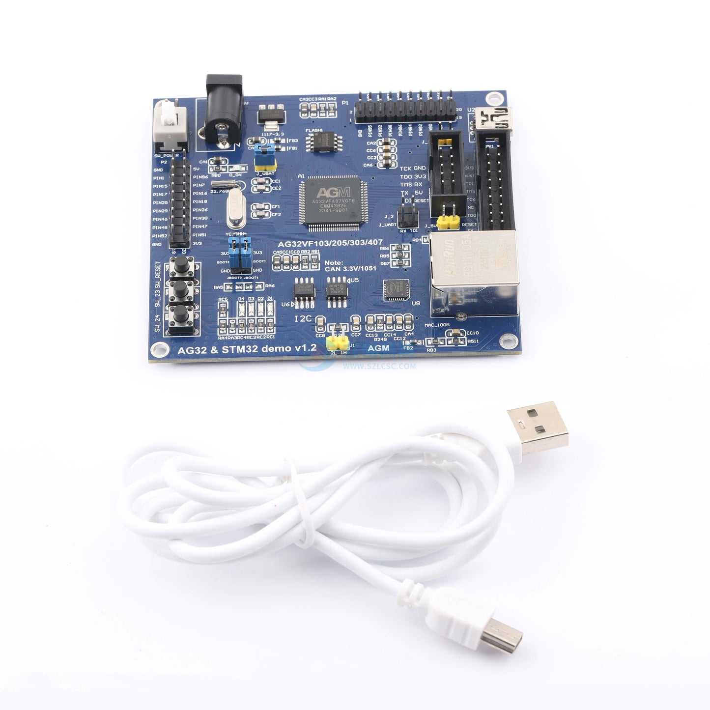 Bo mạch phát triển AG32-Demo-Board AGM - Techcore Việt Nam