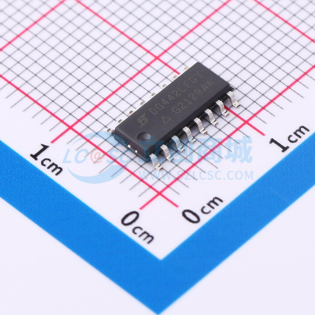 Linh kiện điện tử DG442LEDY-T1-GE3 Vishay SOIC-16 - Techcore Việt Nam