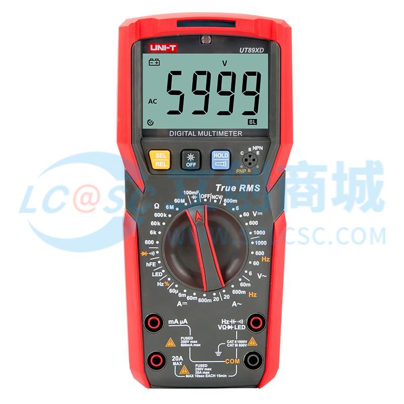 Đồng hồ vạn năng UT89XD UNI-T NCV True RMS Dùng Cho Đo Kiểm Điện Tử - Techcore Việt Nam