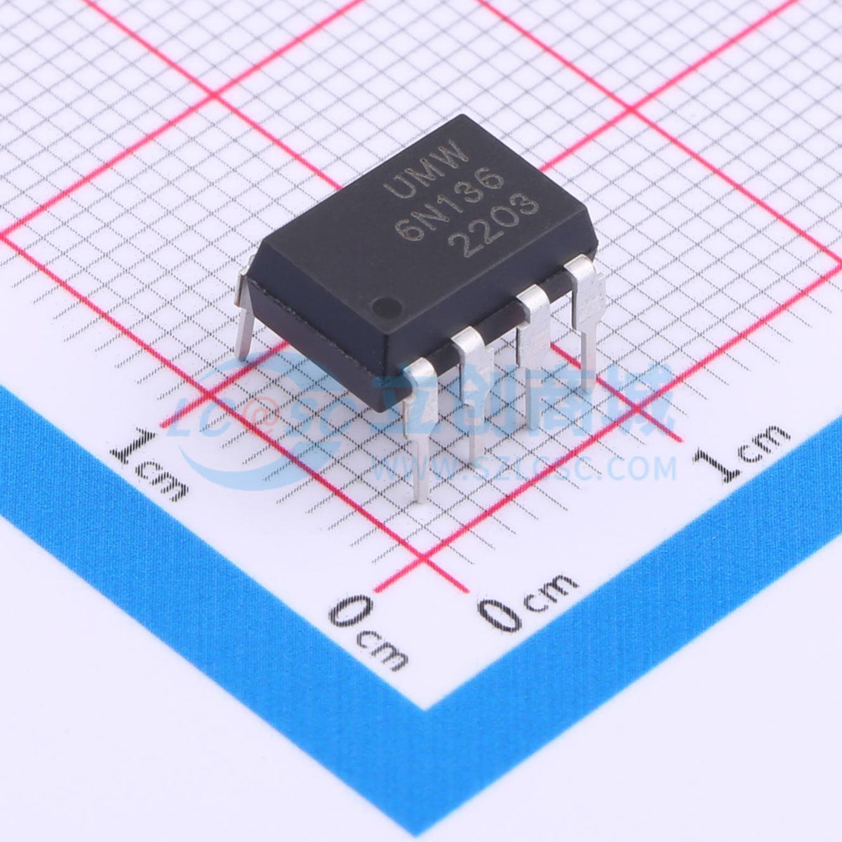 Optocoupler logic 6N136M UMW DIP-8 - Techcore Việt Nam