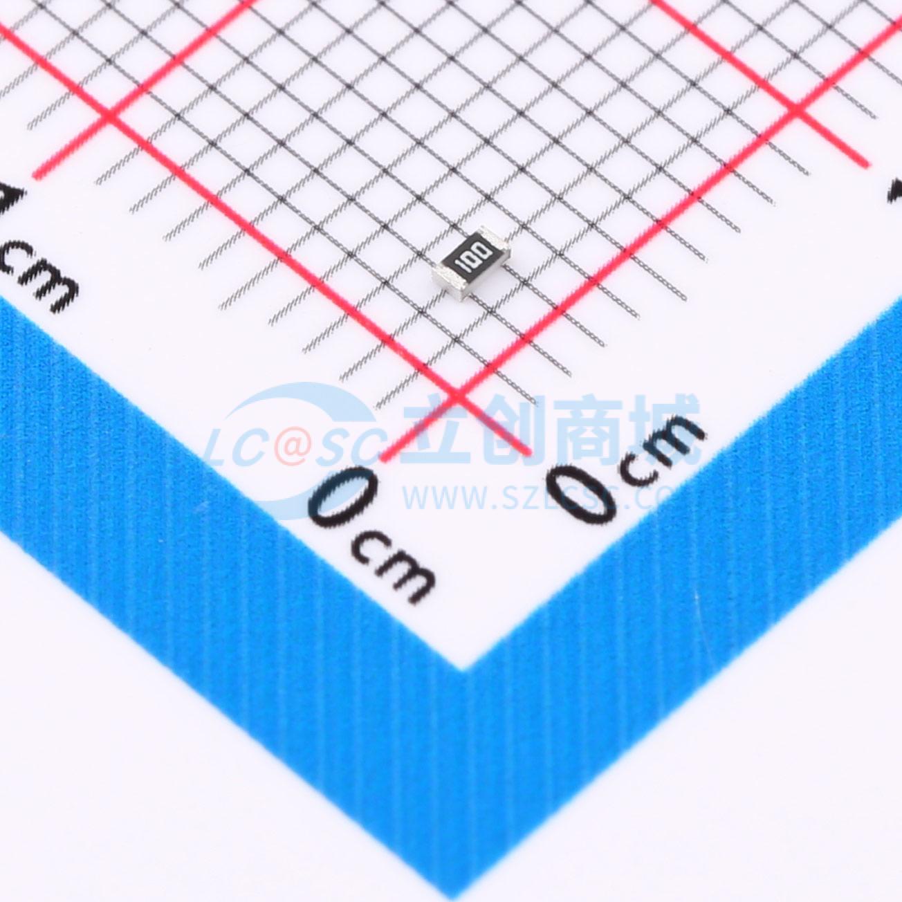 Điện Trở Dán SMD FRC0603J100 TS FOJAN 0603 10Ω ±5% 100mW - Techcore Việt Nam