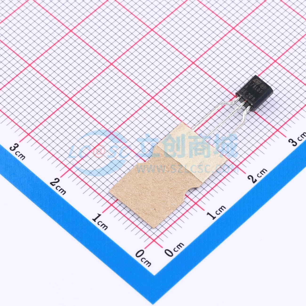 Linh kiện điện tử L78L05ACZTR STMicroelectronics TO-92-2.54mm - Techcore Việt Nam
