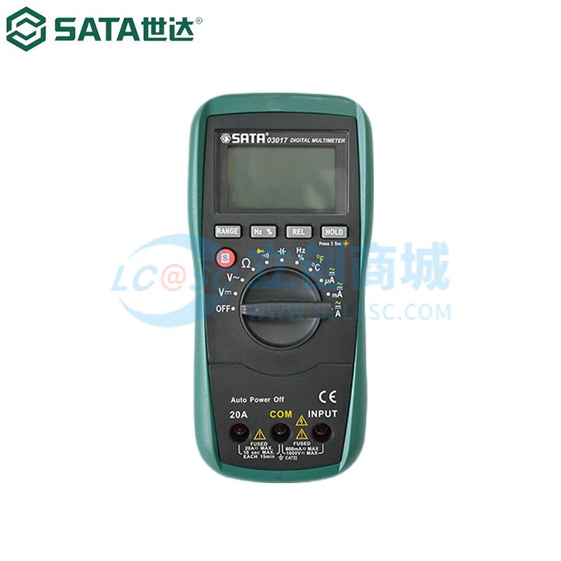 Đồng hồ vạn năng 03017 SATA Kiểm tra diode Dùng Cho Đo Kiểm Điện Tử - Techcore Việt Nam