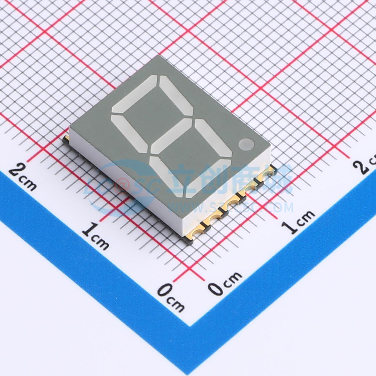 LED 7 đoạn GS5111AR-G Guangcai Display SMD,17.5x12.3mm - Techcore Việt Nam