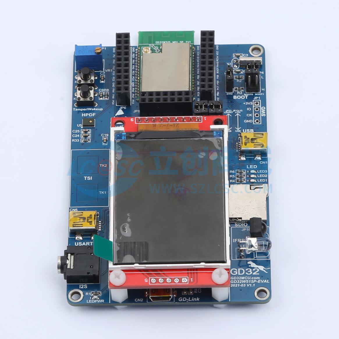 Bo mạch phát triển GD32W515P-EVAL GigaDevice - Techcore Việt Nam