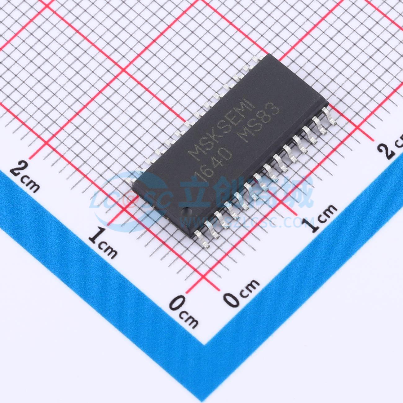 IC điều khiển LED 7 đoạn MSTM1640(SOP28) MSKSEMI SOP-28 1V - Techcore Việt Nam