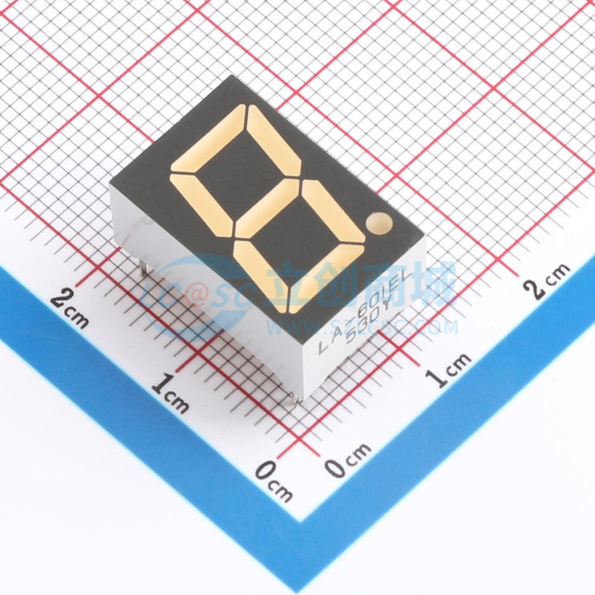 LED 7 đoạn LA-601EL ROHM DIP-10 - Techcore Việt Nam