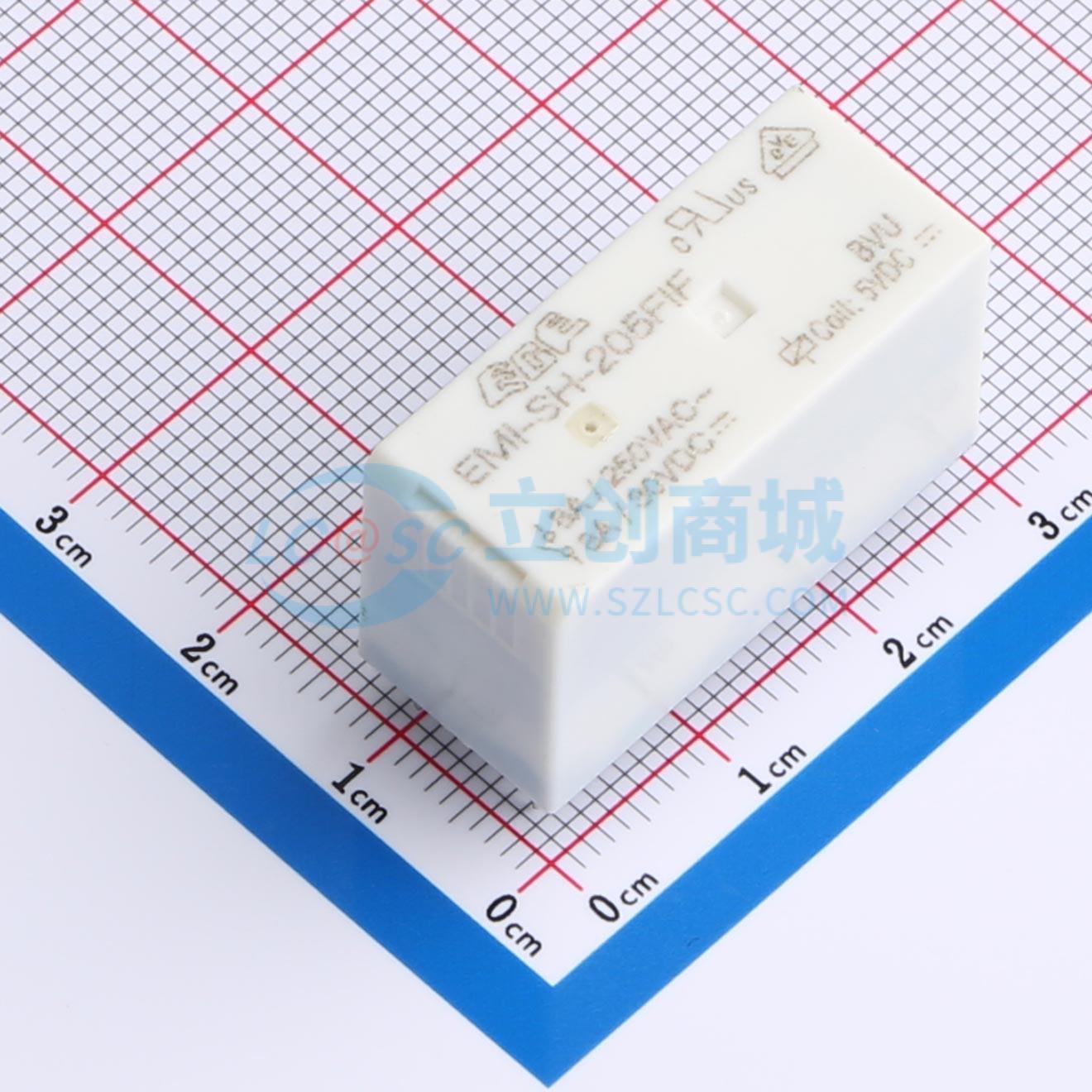 Rơ-le điện tử ETR-EMI-SH-205FIFZ ECE 5V DIP,29x12.6mm - Techcore Việt Nam