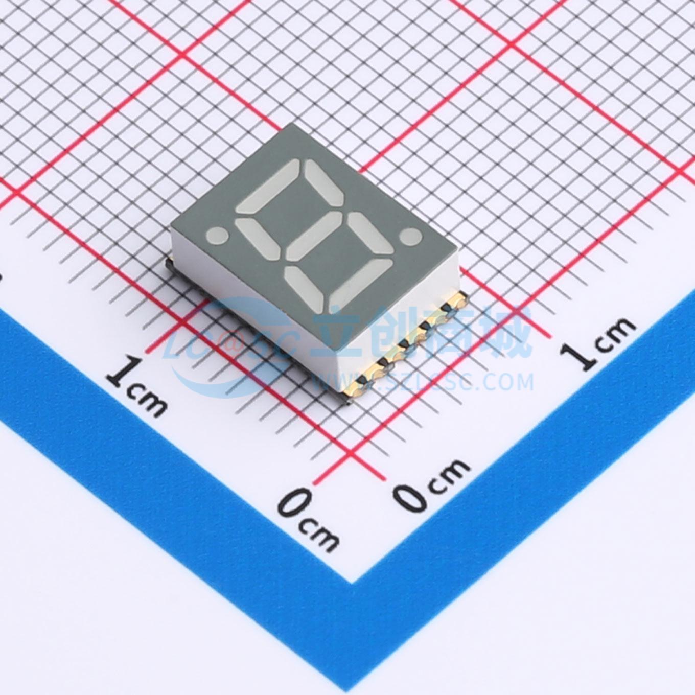 LED 7 đoạn GS2811CG-G Guangcai Display SMD,11x7.5mm Cathode chung - Techcore Việt Nam