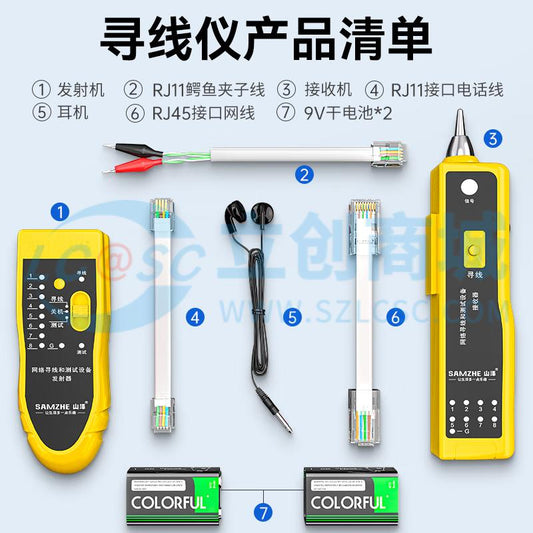 Máy kiểm tra mạng CS-10 SAMZHE Phù hợp đo kiểm và bảo trì kỹ thuật - Techcore Việt Nam