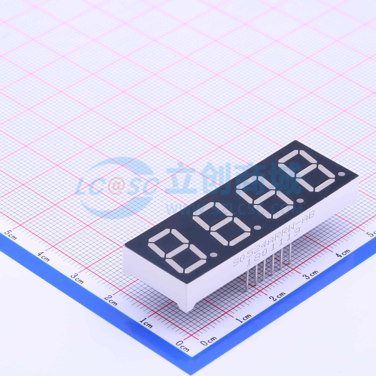 LED 7 đoạn S0524ARRW-AB SUNLIGHT Anode chung - Techcore Việt Nam
