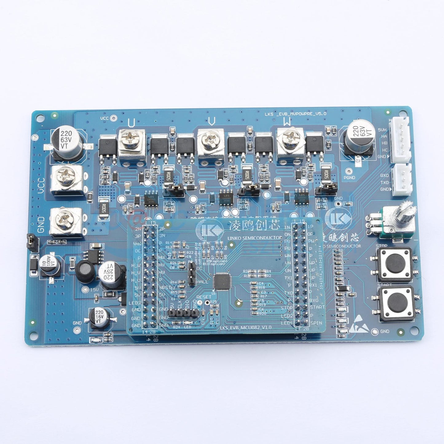 Bo mạch phát triển LKS32MC082K8Q8-K 9 - Techcore Việt Nam