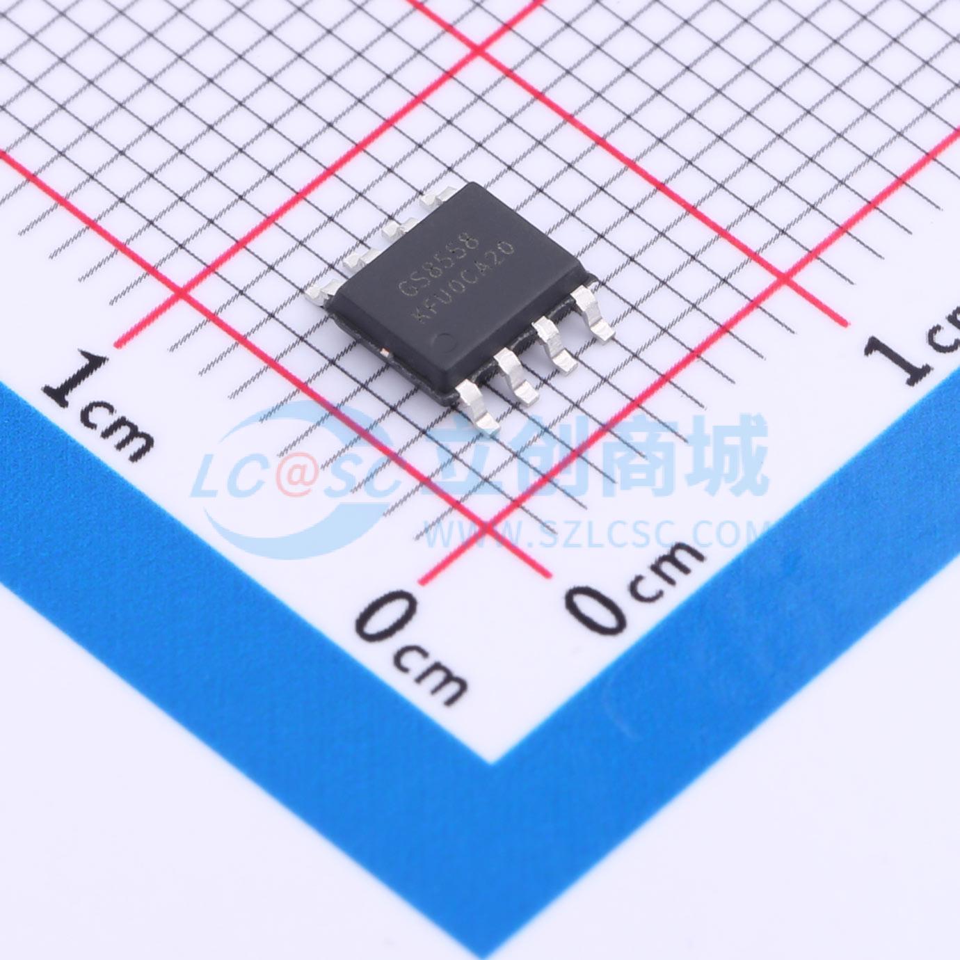 IC Khuếch Đại Thuật Toán Chính Xác GS8558-SR Gainsil SOIC-8 2 kênh Rail-to-Rail 2.5–5.5 V 13 MHz - Techcore Việt Nam